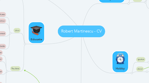 Mind Map: Robert Martinescu - CV