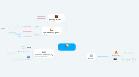 Mind Map: Ejecucion y lineas de acción