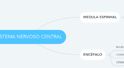 Mind Map: SISTEMA NERVOSO CENTRAL