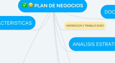 Mind Map: PLAN DE NEGOCIOS