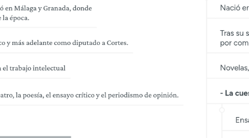 Mind Map: SEGUNDA MITAD DEL SIGLO XIX: Realismo y Naturalismo.