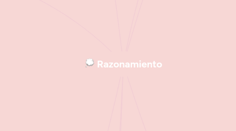 Mind Map: Razonamiento