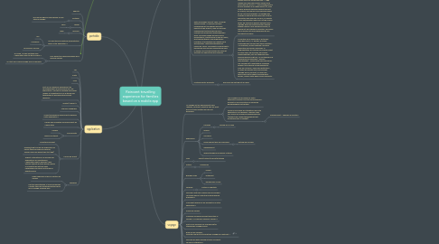 Mind Map: Reinvent travelling experience for families based on a mobile app