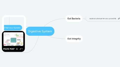 Mind Map: Digestive System