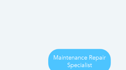 Mind Map: Maintenance Repair Specialist