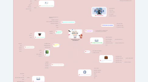 Mind Map: admisnistracion de la mercadotecnia