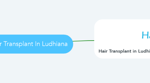 Mind Map: Hair Transplant In Ludhiana