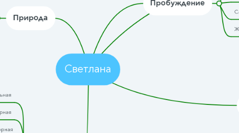 Mind Map: Светлана