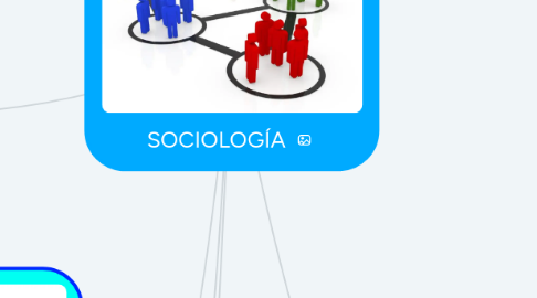 Mind Map: SOCIOLOGÍA