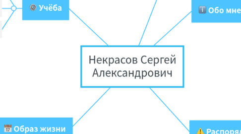 Mind Map: Некрасов Сергей Александрович