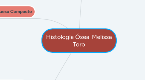 Mind Map: Histología Ósea-Melissa Toro