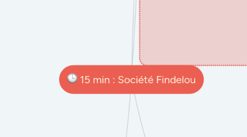 Mind Map: 15 min : Société Findelou