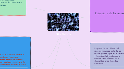 Mind Map: NEURONAS