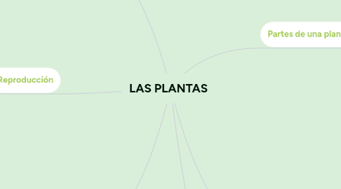 Mind Map: LAS PLANTAS