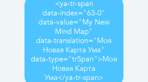Mind Map: <ya-tr-span data-index="63-0" data-value="My New Mind Map" data-translation="Моя Новая Карта Ума" data-type="trSpan">Моя Новая Карта Ума</ya-tr-span>