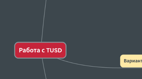 Mind Map: Работа с TUSD