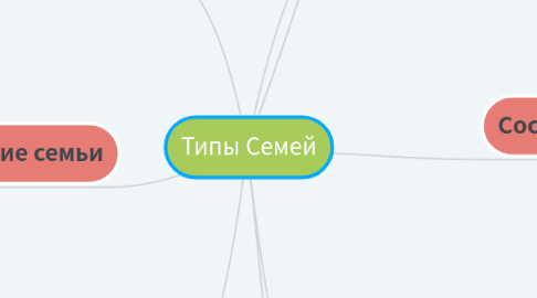 Mind Map: Типы Семей