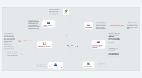 Mind Map: El Seguro de Mercancías (Pamela Navarrete)