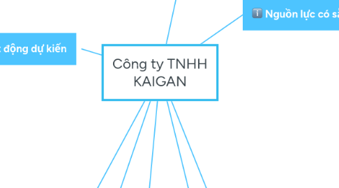 Mind Map: Công ty TNHH KAIGAN