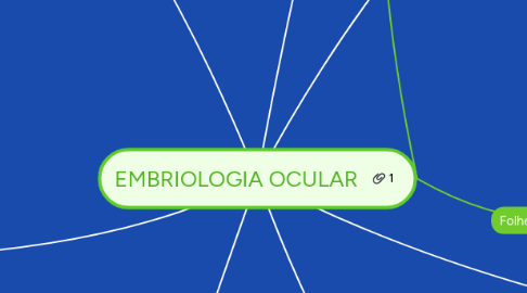 Mind Map: EMBRIOLOGIA OCULAR