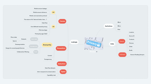 Mind Map: Privacy