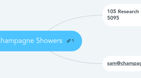 Mind Map: Champagne Showers