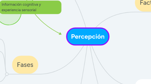 Mind Map: Percepción