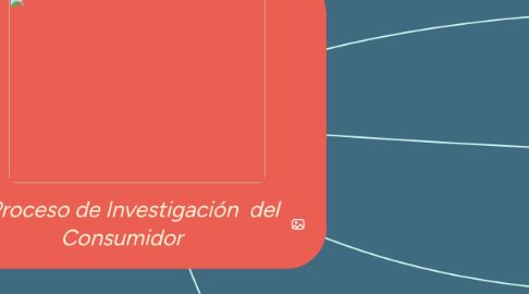 Mind Map: El Proceso de Investigación  del Consumidor