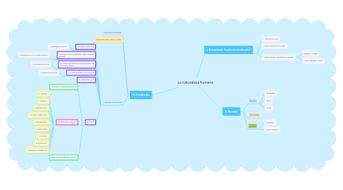 Mind Map: La naturaleza humana