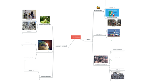 Mind Map: MIGRACIONS