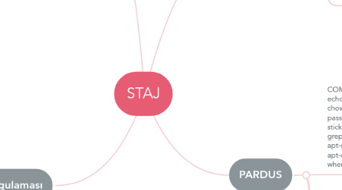 Mind Map: STAJ