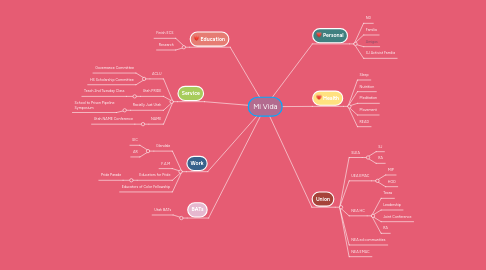 Mind Map: Mi Vida