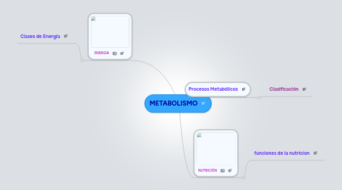 Mind Map: METABOLISMO