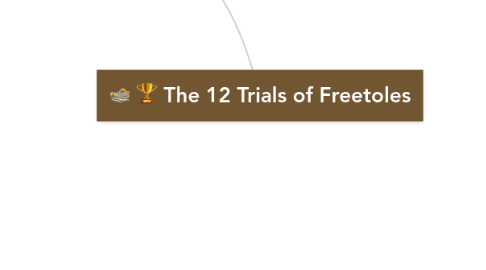 Mind Map: The 12 Trials of Freetoles