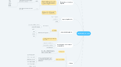 Mind Map: NOMENCLATURA