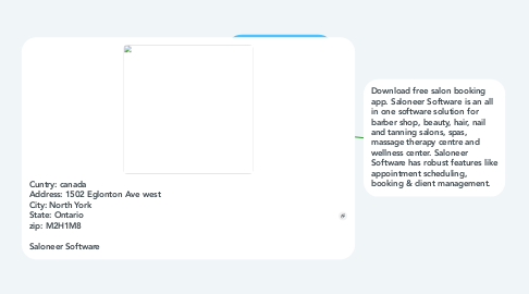 Mind Map: Saloneer Software