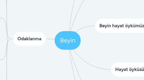 Mind Map: Beyin