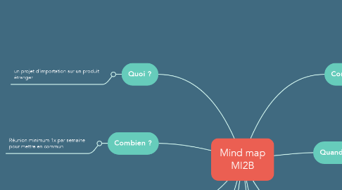 Mind Map: Mind map MI2B