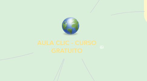 Mind Map: AULA CLIC - CURSO GRATUITO