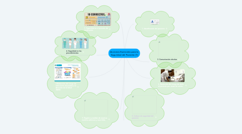 Mind Map: Acciones Esenciales para la Seguridad del Paciente (1)