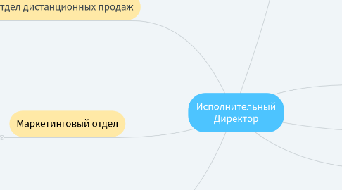 Mind Map: Исполнительный Директор