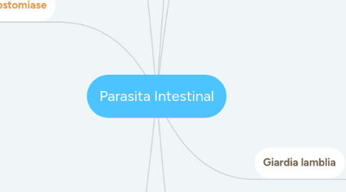 Mind Map: Parasita Intestinal