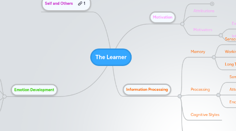 Mind Map: The Learner