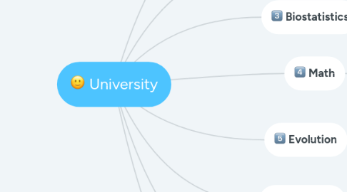 Mind Map: University