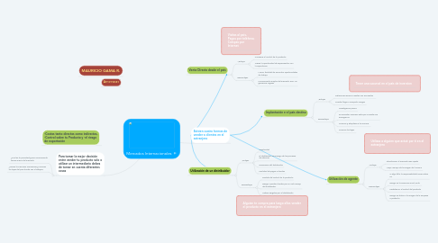 Mind Map: Mercados Internacionales