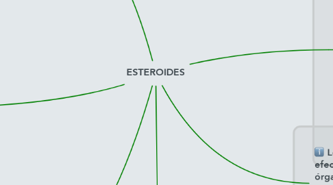 Mind Map: ESTEROIDES