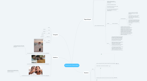 Mind Map: Desenho do Cliente Ideal