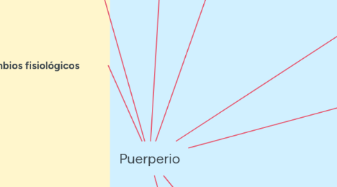 Mind Map: Puerperio