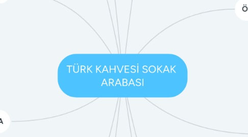 Mind Map: TÜRK KAHVESİ SOKAK ARABASI