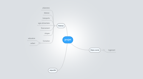 Mind Map: projet